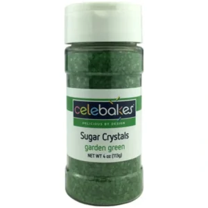 Celebakes Garden Green Sugar Crystals, 4 oz. - cozylivehome.com | we sell a wide range of comfortable household items* Foods
