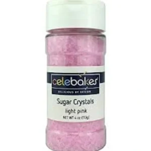 Celebakes Light Pink Sugar Crystals, 4 oz. - cozylivehome.com | we sell a wide range of comfortable household items* Foods