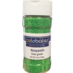 Celebakes Lime Green Nonpareils, 3.8 oz. - cozylivehome.com | we sell a wide range of comfortable household items* Foods
