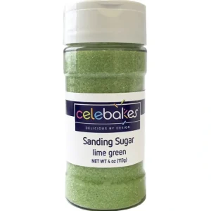 Celebakes Lime Green Sanding Sugar, 4 oz. - cozylivehome.com | we sell a wide range of comfortable household items* Foods