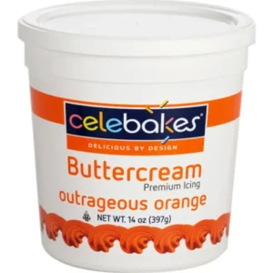 Celebakes Outrageous Orange Buttercream Icing, 14 oz. - cozylivehome.com | we sell a wide range of comfortable household items* Foods