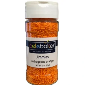 Celebakes Outrageous Orange Jimmies, 3 oz. - cozylivehome.com | we sell a wide range of comfortable household items* Foods
