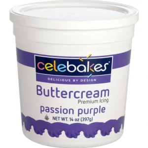 Celebakes Passion Purple Buttercream Icing, 14 oz. - cozylivehome.com | we sell a wide range of comfortable household items* Foods