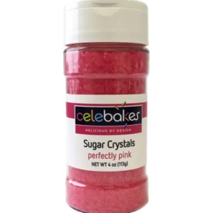 Celebakes Perfectly Pink Sugar Crystals, 4 oz. - cozylivehome.com | we sell a wide range of comfortable household items* Foods