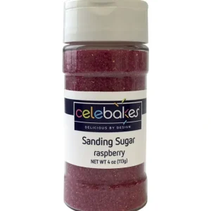 Celebakes Raspberry Sanding Sugar, 4 oz. - cozylivehome.com | we sell a wide range of comfortable household items* Foods