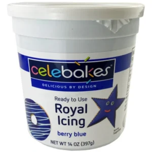 Celebakes Ready to Use Berry Blue Royal Icing, 14 oz. - cozylivehome.com | we sell a wide range of comfortable household items* Foods