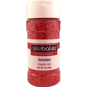 Celebakes Rowdy Red Jimmies, 3 oz. - cozylivehome.com | we sell a wide range of comfortable household items* Foods