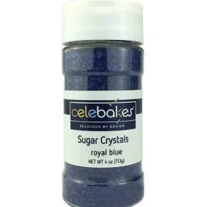 Celebakes Royal Blue Sugar Crystals, 4 oz. - cozylivehome.com | we sell a wide range of comfortable household items* Foods