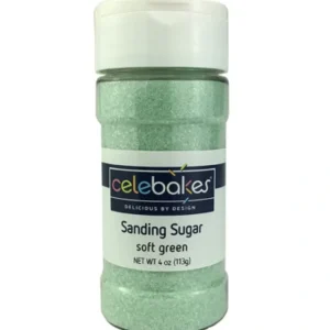Celebakes Soft Green Sanding Sugar, 4 oz. - cozylivehome.com | we sell a wide range of comfortable household items* Foods