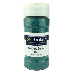 Celebakes Teal Sanding Sugar, 4 oz. - cozylivehome.com | we sell a wide range of comfortable household items* Foods