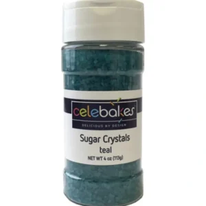 Celebakes Teal Sugar Crystals, 4 oz. - cozylivehome.com | we sell a wide range of comfortable household items* Foods