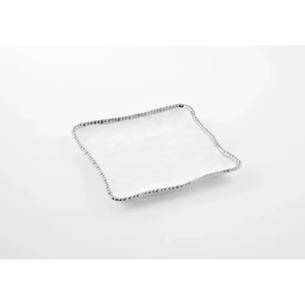 CER-1400-W Pampa Bay Square Serving Platter - cozylivehome.com | we sell a wide range of comfortable household items* Giftware