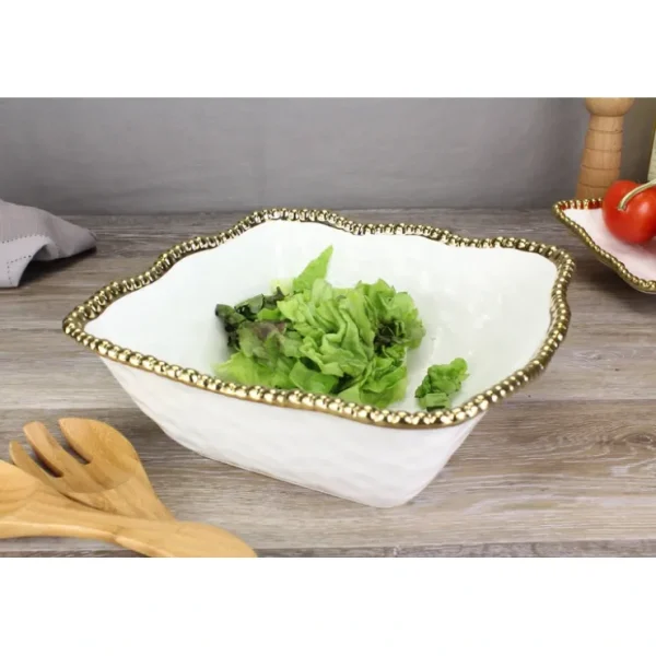 CER-2253-WG Pampa Bay Large Square Salad Bowl - cozylivehome.com | we sell a wide range of comfortable household items* Giftware