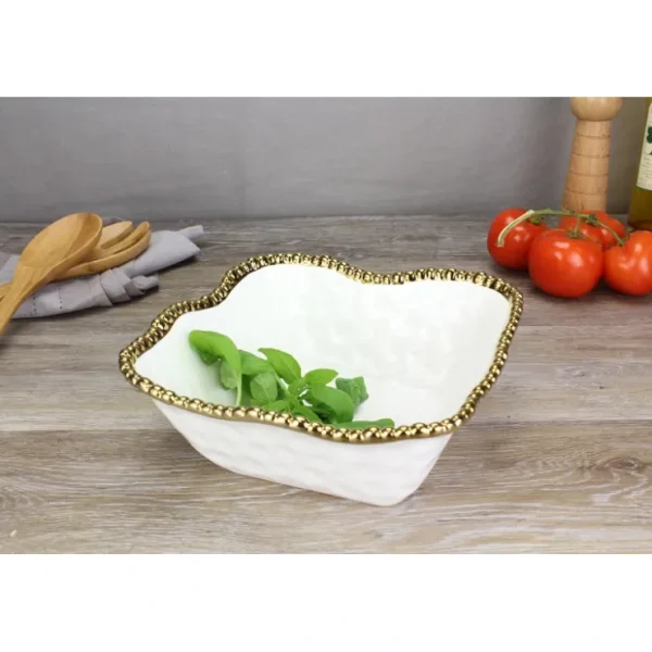 CER-2252-WG Pampa Bay Medium Square Salad Bowl - cozylivehome.com | we sell a wide range of comfortable household items* Giftware