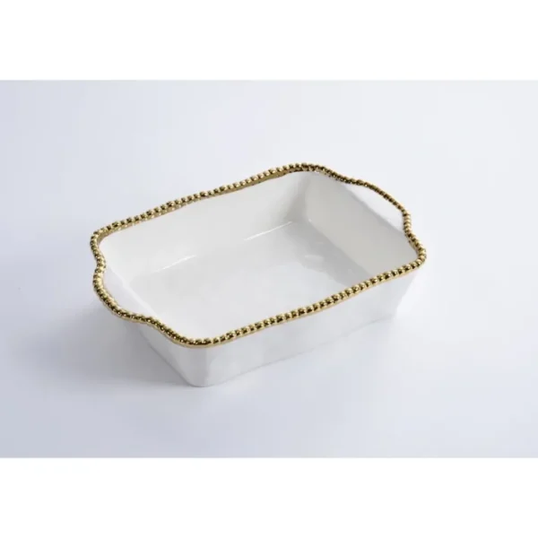 Shop All^CER-2658-WG Rectangle Gold Baking Dish - cozylivehome.com | we sell a wide range of comfortable household items