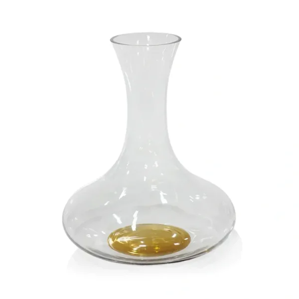 CH-5153 BRUNELLO WINE DECANTER WITH GOLD BASE - cozylivehome.com | we sell a wide range of comfortable household items* Giftware