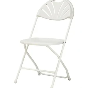 Shop All^CHAIR/FOLDING PLASTIC FANBACK- WHITE - cozylivehome.com | we sell a wide range of comfortable household items