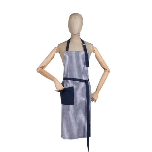 Chambray Stripe Ajustable Apron Blue - cozylivehome.com | we sell a wide range of comfortable household items* Housewares