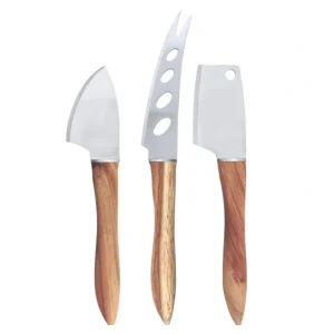 Shop All^CHEESE KNIFE 3 PC SET ACACIA WOOD - cozylivehome.com | we sell a wide range of comfortable household items