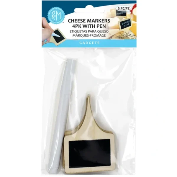 Shop All^3615 CHEESE MARKERS 4PK WITH PEN - cozylivehome.com | we sell a wide range of comfortable household items