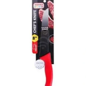 8" Chefs Knife - Meat/Red - cozylivehome.com | we sell a wide range of comfortable household items* Housewares