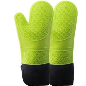 Cherle Green Silicone Oven Mitt - cozylivehome.com | we sell a wide range of comfortable household items* Housewares