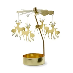 Shop All^Christmas Reindeer Carousel Tealight Candle Holder - cozylivehome.com | we sell a wide range of comfortable household items