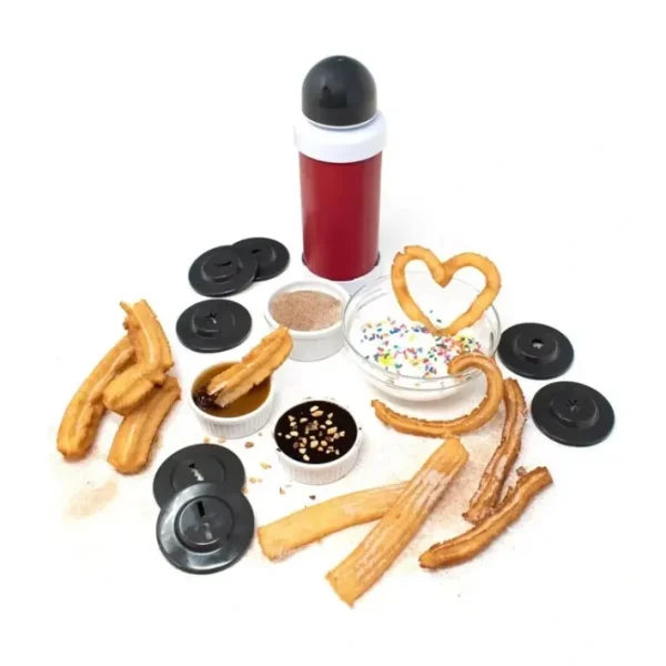 Shop All^3338 CHURRO MAKER, RED/GRAY - cozylivehome.com | we sell a wide range of comfortable household items