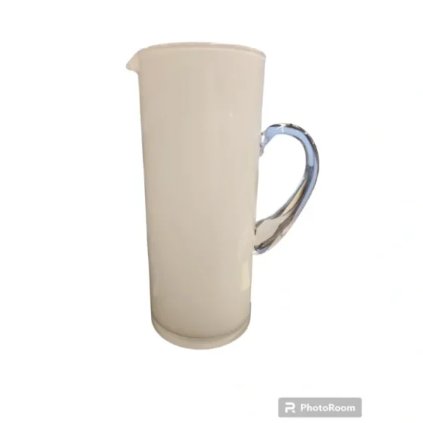 CJ3163 White Glass Pitcher - cozylivehome.com | we sell a wide range of comfortable household items* Giftware