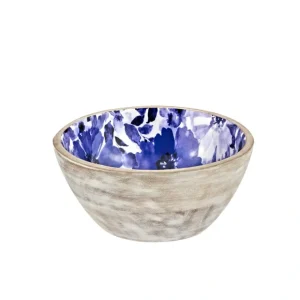 35702 CLARO BLUE + WHITE WASH 6" BOW - cozylivehome.com | we sell a wide range of comfortable household items* Giftware