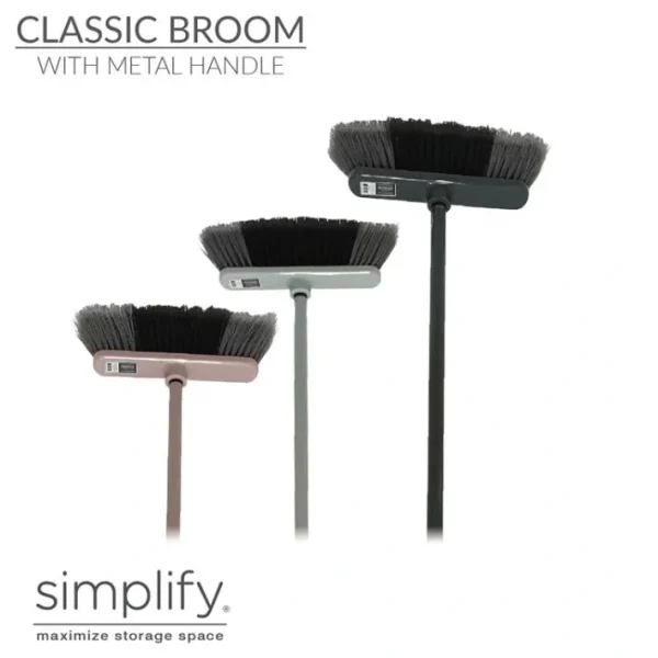 Shop All^Classic Broom W. Metal Handle-Asst. - cozylivehome.com | we sell a wide range of comfortable household items