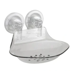 Clear Power Lock Suction Soap Dish Holder - cozylivehome.com | we sell a wide range of comfortable household items* Housewares