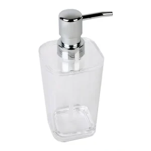 CLEAR SOAP DISPENSER WITH Chrome Pump - cozylivehome.com | we sell a wide range of comfortable household items* Housewares