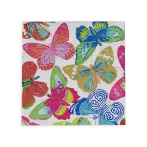 Shop All^COCKTAIL NAPKIN BUTTERFLIES BRIGHT - cozylivehome.com | we sell a wide range of comfortable household items