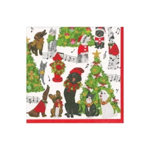 Shop All^COCKTAIL NAPKIN CAROLING PETS - cozylivehome.com | we sell a wide range of comfortable household items