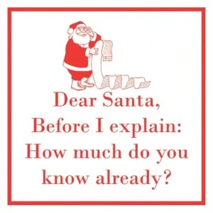 Shop All^COCKTAIL NAPKINS DEAR SANTA - cozylivehome.com | we sell a wide range of comfortable household items