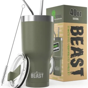 Shop All^COFFEE TUMBLER SS 40 OZ ARMY GREEN - cozylivehome.com | we sell a wide range of comfortable household items