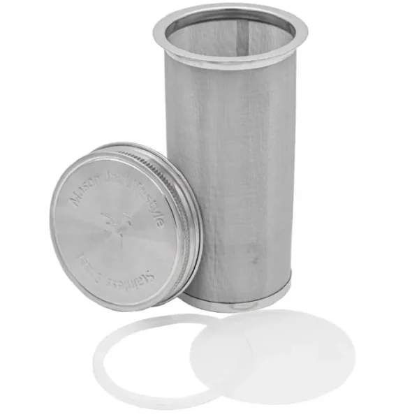 Shop All^Cold Brew Coffee and Tea Maker Stainless Steel Filter Kit: Quart - cozylivehome.com | we sell a wide range of comfortable household items