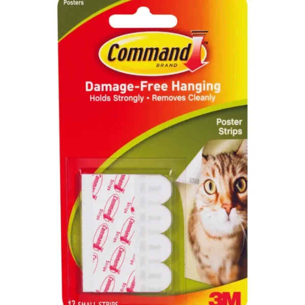 Shop All^COMMAND POSTER STRIPS-SMALL CD/12 - cozylivehome.com | we sell a wide range of comfortable household items