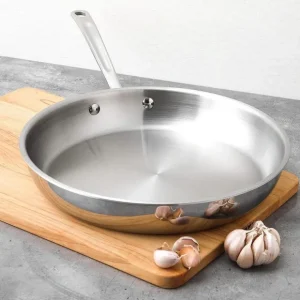 Commercial Tri-Ply Stainless Steel Fry Pan - 10 inch - cozylivehome.com | we sell a wide range of comfortable household items* Housewares