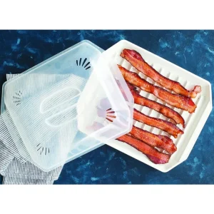 Shop All^Compact Bacon Tray with Lid - cozylivehome.com | we sell a wide range of comfortable household items