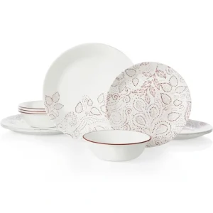 Shop All^Corelle Leaf Stitch Service For 4 - cozylivehome.com | we sell a wide range of comfortable household items