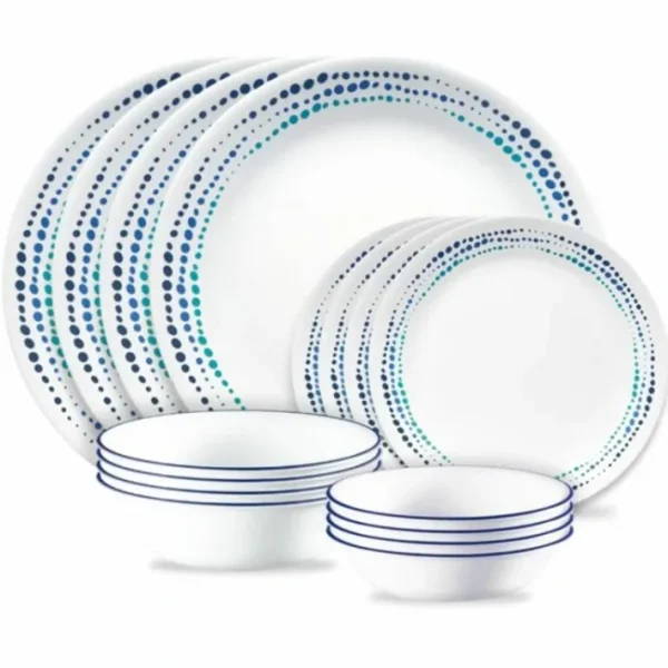 Shop All^CORELLE MUGLESS 16 pc SET- CLASSIC OCEAN BLUES - cozylivehome.com | we sell a wide range of comfortable household items