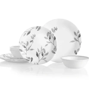 Shop All^CORELLE SET 12pc.MISTY LEAVES Service For 4 - cozylivehome.com | we sell a wide range of comfortable household items