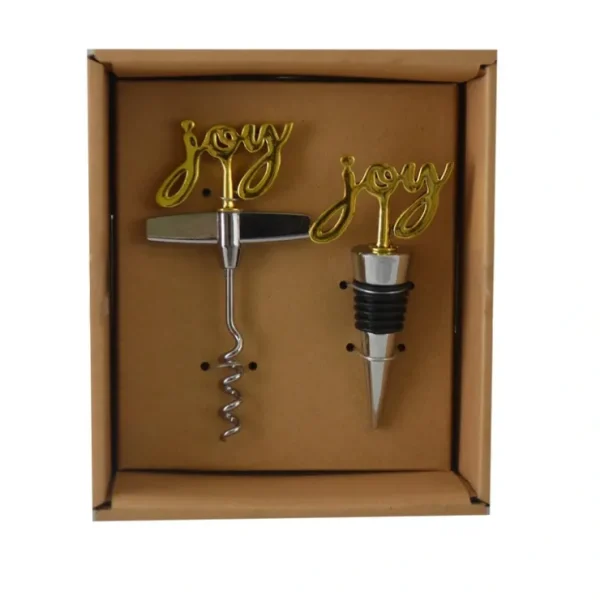 Cork Screw & Stopper "Joy" - cozylivehome.com | we sell a wide range of comfortable household items* Giftware