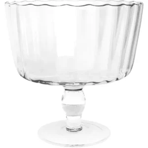 COT-431871 Scalloped Trifle Bowl, 168 oz. 9"D - cozylivehome.com | we sell a wide range of comfortable household items* Giftware