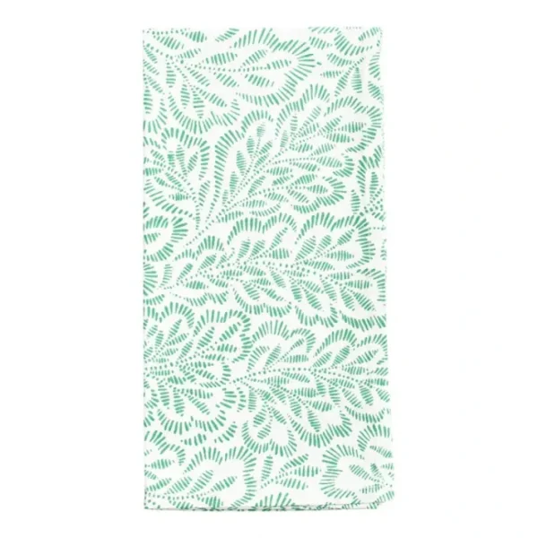 Shop All^COTTON NAPKIN S/4 GREEN/WHITE LEAVES - cozylivehome.com | we sell a wide range of comfortable household items