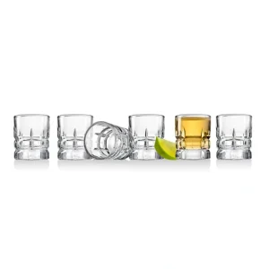46713 CROSBY SQUARE S/6 SHOOTERS 2oz - cozylivehome.com | we sell a wide range of comfortable household items* Giftware