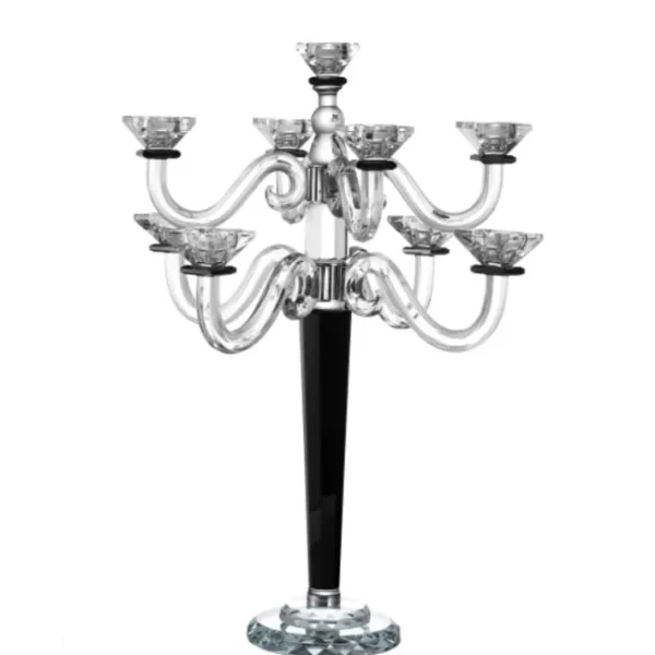 Shop All^182954 Crystal And Black Candelabra 9 Branches 21.5 - cozylivehome.com | we sell a wide range of comfortable household items