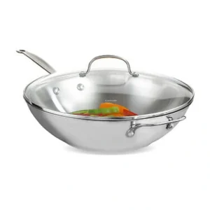 Cuisinart 14 Inch Stainless Steel Stirfry - cozylivehome.com | we sell a wide range of comfortable household items* Housewares